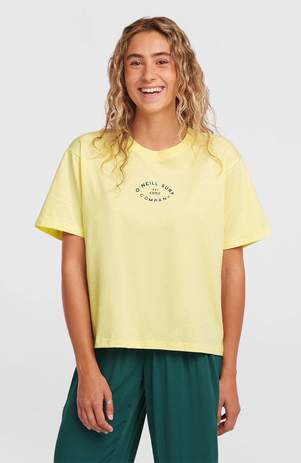 O’Neill Boxy Back Print T-Shirt Women - Rainforest Dew