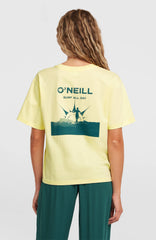 O’Neill Boxy Back Print T-Shirt Women - Rainforest Dew