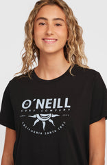 Front Print T-Shirt Women - Black Out