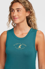 O'Neill Rib Tanktop Women - Botanical Heat