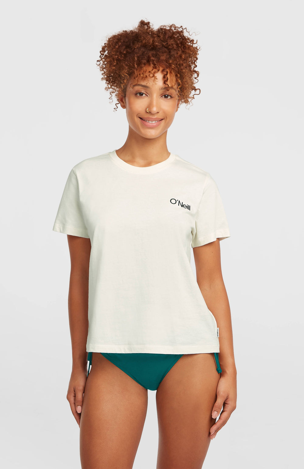 O'Neill Polygiene Cotton Graphic T-Shirt Women - Snow White
