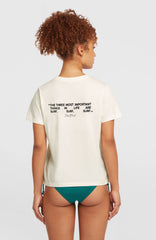 O'Neill Polygiene Cotton Graphic T-Shirt Women - Snow White