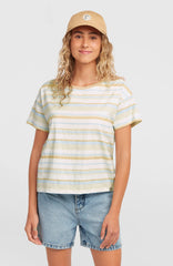 O'Riginals Boxy Stripe T-Shirt Women - Blue Originals tee stripe