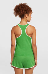 O'Riginals Waffle Tank Top Women - Grass