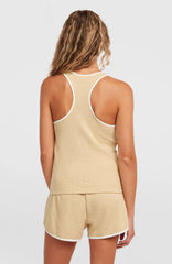 O'Riginals Waffle Tank Top Women - Cocoa Sand