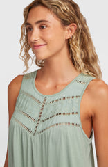 Essentials Tokeena Embroidery Tank Women - Marble Arch
