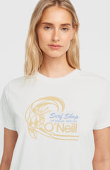 O'Riginals Circle Surfer T-Shirt Women - Snow White