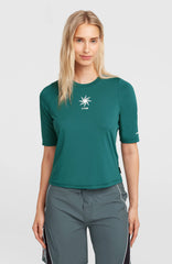O'Neill Hybrid Polygiene UPF 50+ T-Shirt Women - Botanical Heat