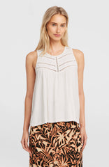 Essentials Tokeena Embroidery Tank Women - Snow White