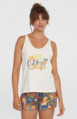 Luana Graphic Tank Top Women - Snow White