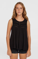 Essentials Tokeena Embroidery Tank Women - Black Out