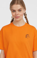 O'Riginals Back-Print T-Shirt Women - Mango Punch