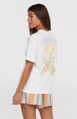 Beach Vintage T-Shirt Women - Snow White