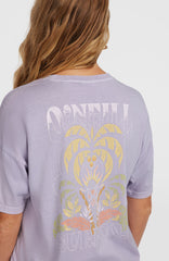 Beach Vintage T-Shirt Women - Purple Gleam