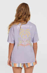 Beach Vintage T-Shirt Women - Purple Gleam