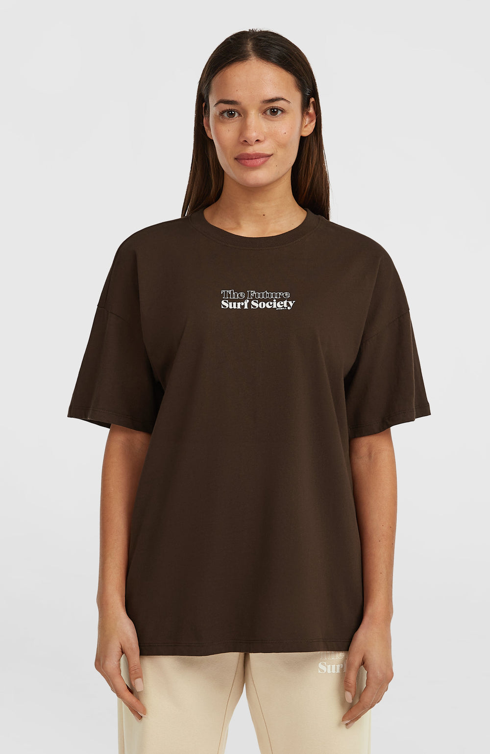 Future Surf Society T-Shirt Women - Coffee Bean