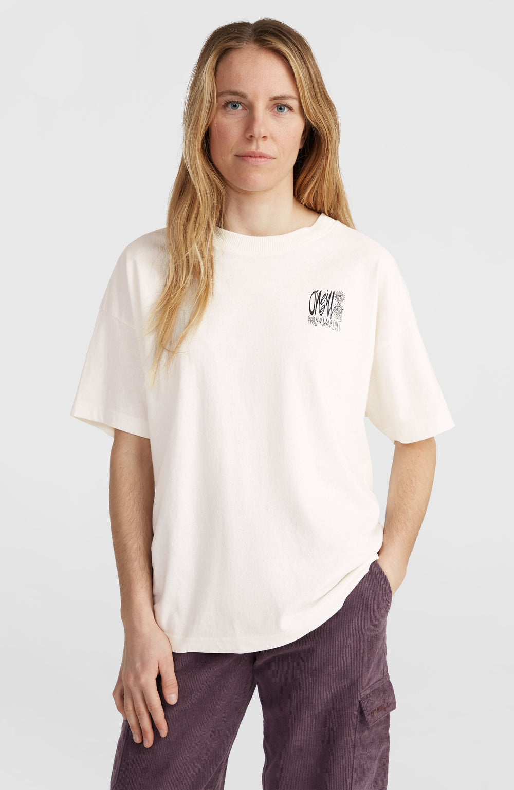 Surf Heroes Loose T-Shirt Women - Snow White