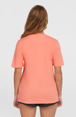 Essentials Script T-Shirt Women - Coral Pink
