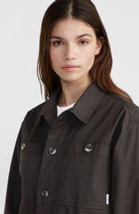 Twill Overshirt Women - Black Out