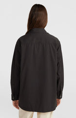 Twill Overshirt Women - Black Out