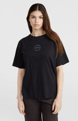 Back Graphic T-Shirt Women - Black Out