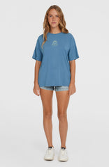 Beach Vintage T-Shirt Women - Copen Blue