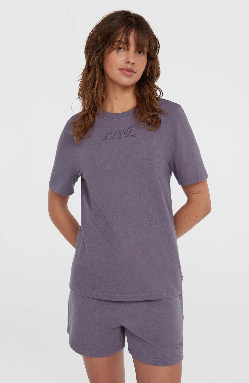 Essentials Script T-Shirt Women - Storm