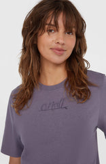 Essentials Script T-Shirt Women - Storm