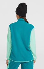 FWC'Cruz Triple Polartec® Half-Zip Fleece Women - Retro Mint Colour Block
