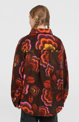O'Riginals Superfleece Shirt Women - Brown Originals Flower