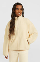 Must-Have High-Pile Full-Zip Fleece Women - Macaron