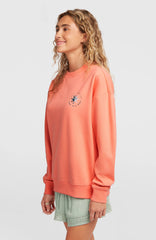 Summer Musthave Crewneck Sweatshirt Women - Funky Peach