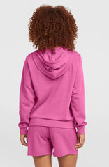 Essentials Script Hoodie Women - Electric Fuschia