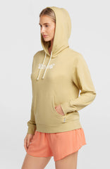 Essentials Script Hoodie Women - Cocoa Sand