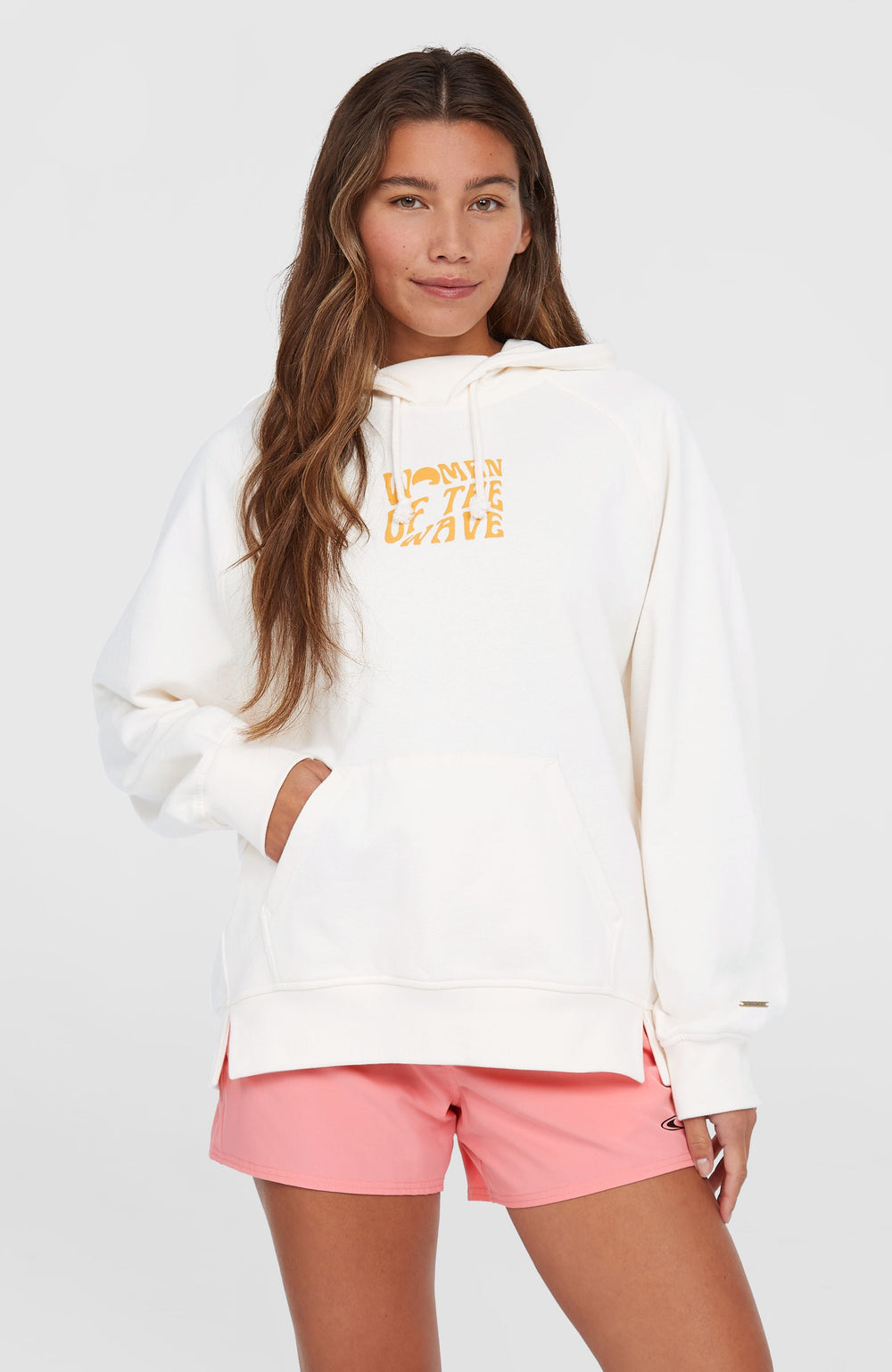Women Of The Wave Hoodie Women - Dusty Vanilla
