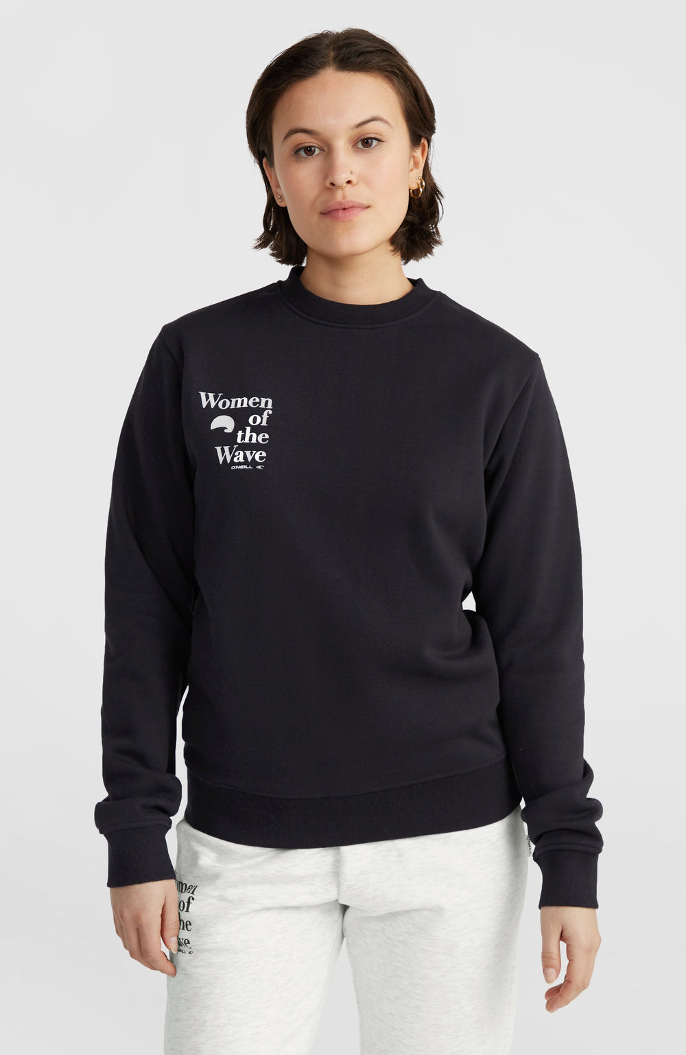 Women of the Wave Crew Sweatshirt Women - Black Out