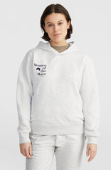 Women of the Wave Hoodie Women - White Melange