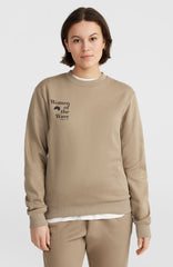 Women of the Wave Crew Sweatshirt Women - Concrete