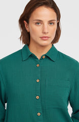Brenda Shirt Women - Botanical Heat