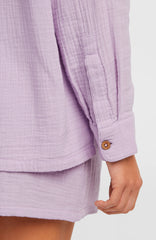 Brenda Shirt Women - Pale Lavender