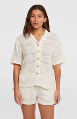 O'Riginals Crochet Shirt Women - Snow White