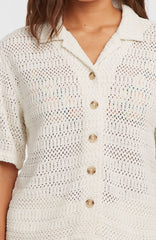 O'Riginals Crochet Shirt Women - Snow White