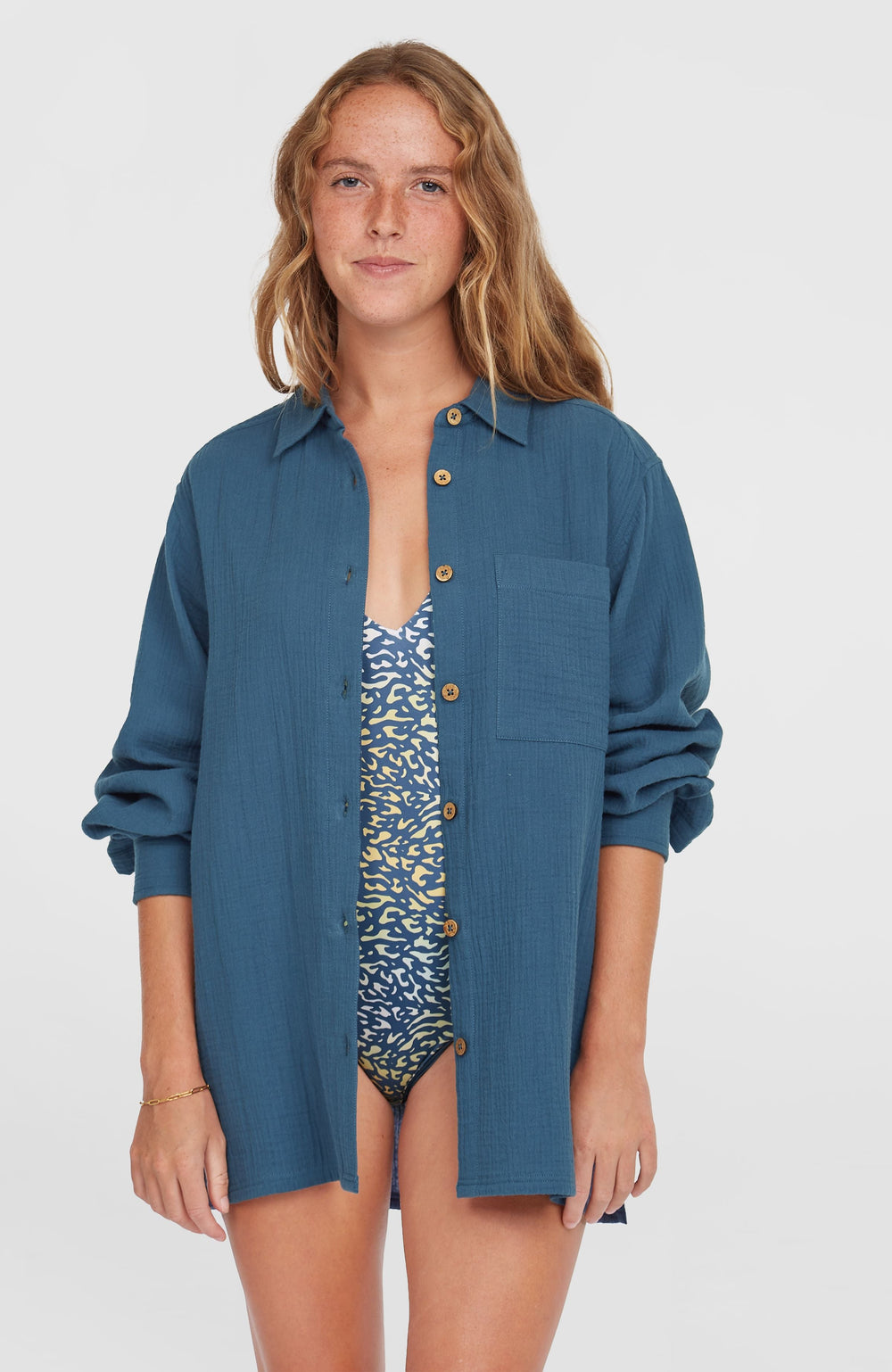 Brenda Shirt Women - Copen Blue
