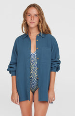 Brenda Shirt Women - Copen Blue