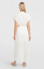 Lori Maxi Shirt Dress Women - Snow White