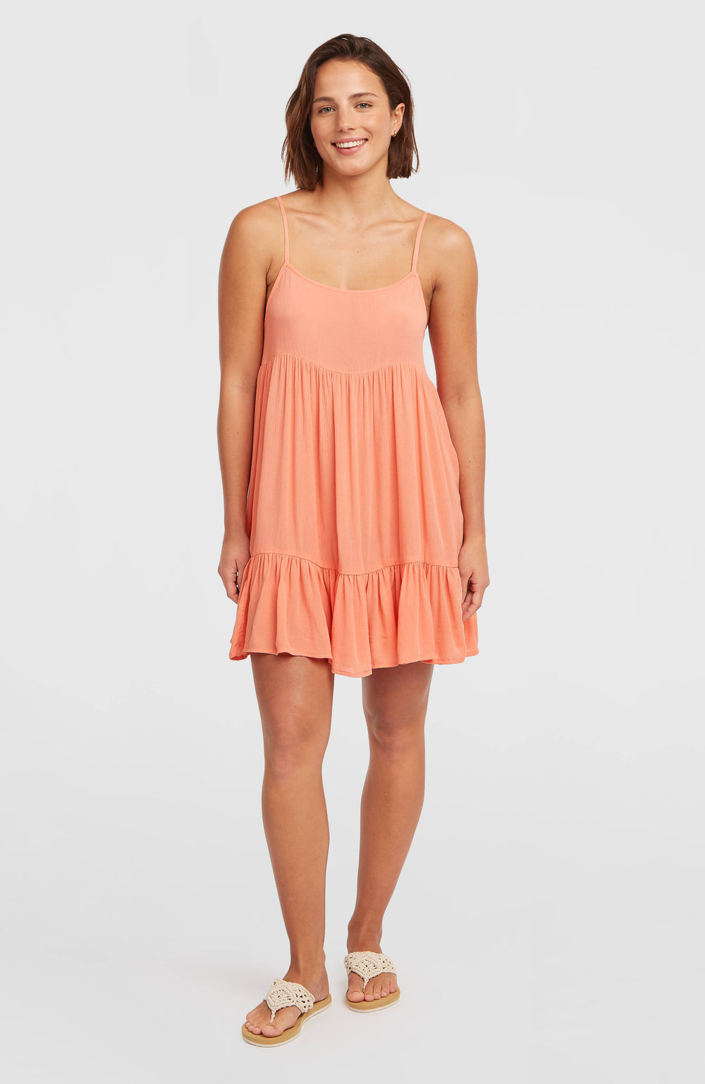 Rilee Short Dress Women - Funky Peach