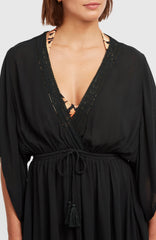 Essentials Tokeena Cover Up Dress Women - Black Out