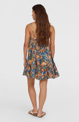 Rilee Short Dress Women - Blue Painted Tropics