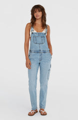 Essentials Twill Dungaree Women - Denim Blue