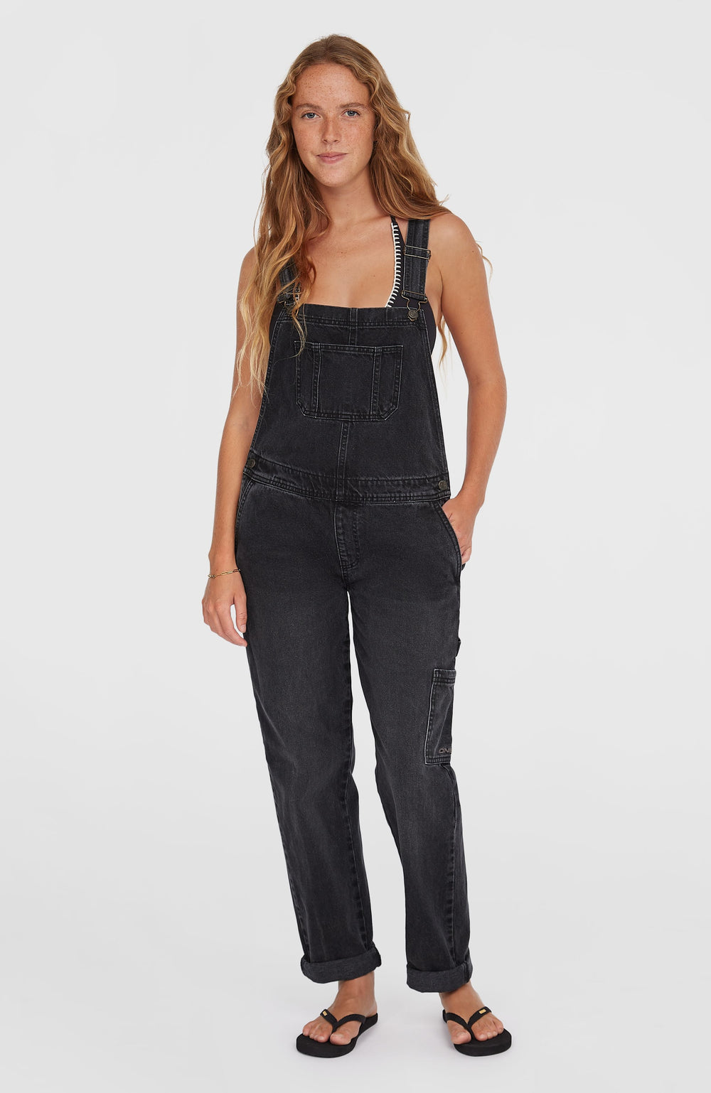 Essentials Twill Dungaree Women - Black Out